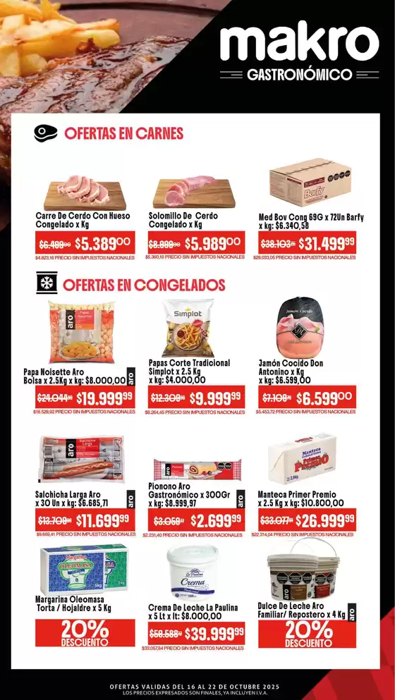 Ofertas Gastronómicas