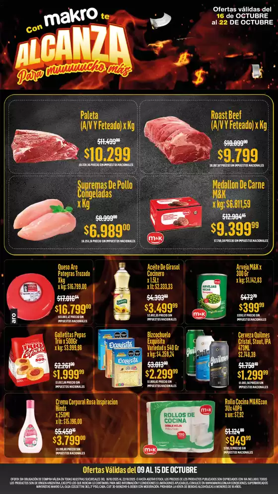 Catálogo Makro en Huillapima | Ofertas semanales | 2025-10-16T00:00:00.000Z - 2025-10-22T00:00:00.000Z