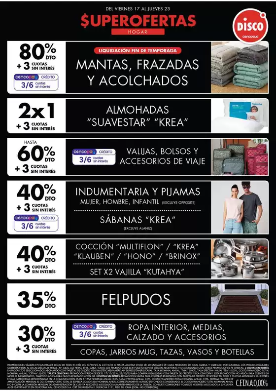 Ofertas | Electro, T. Libre y más