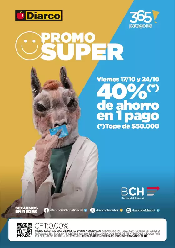 Catálogo Diarco en Añelo | ESPECIAL BANCO DEL CHUBUT | 2025-10-17T00:00:00.000Z - 2025-10-17T00:00:00.000Z
