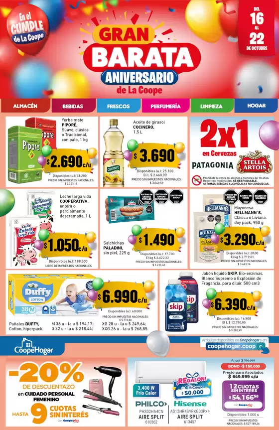 Catálogo Cooperativa Obrera | GB3 VM | 2025-10-17T00:00:00.000Z - 2025-10-31T00:00:00.000Z