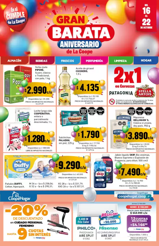Catálogo Cooperativa Obrera | GB3 CR | 2025-10-17T00:00:00.000Z - 2025-10-31T00:00:00.000Z