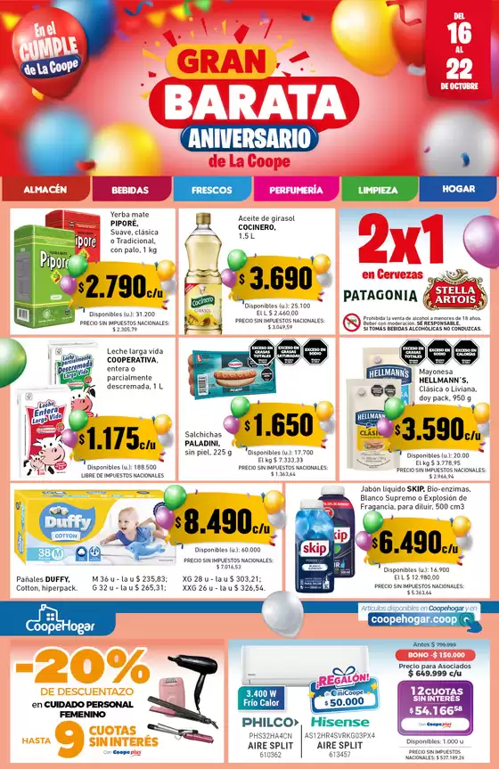 Catálogo Cooperativa Obrera | GB3 COL | 2025-10-17T00:00:00.000Z - 2025-10-31T00:00:00.000Z