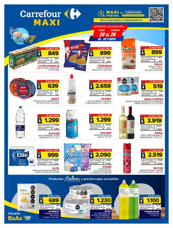 Catálogo Carrefour Maxi en Maipú (Mendoza) | OFERTAS SEMANALES | 2025-10-20T00:00:00.000Z - 2025-10-26T00:00:00.000Z