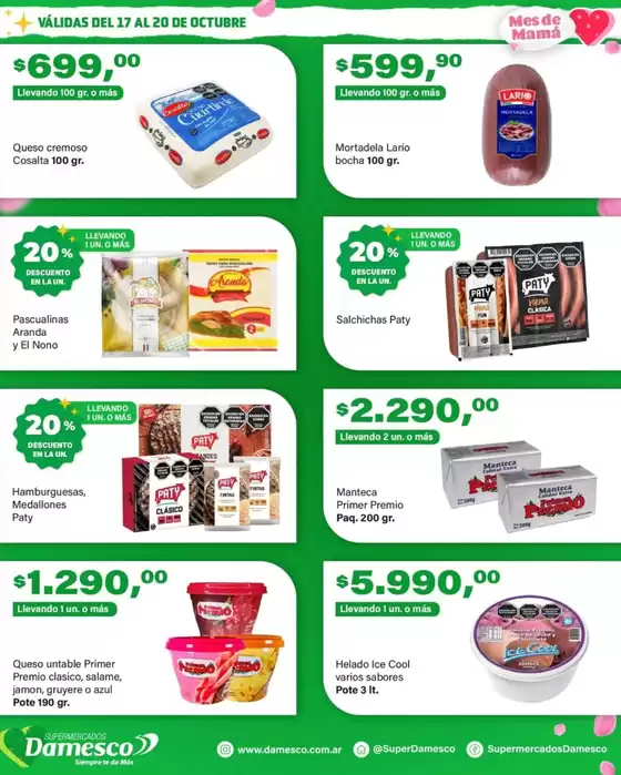 Catálogo Supermercados Damesco | Ofertas especiales para ti | 2025-10-18T00:00:00.000Z - 2025-11-01T00:00:00.000Z