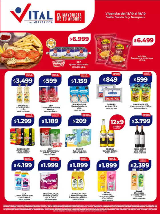 Catálogo Supermayorista Vital | Descubre ofertas atractivas | 2025-10-18T00:00:00.000Z - 2025-11-01T00:00:00.000Z