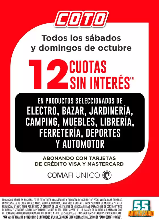 Coto Afiche Web Banco Comafi-
