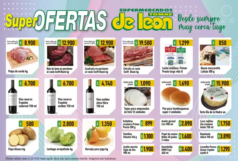 Ofertas Supermercado Tomas de Leon