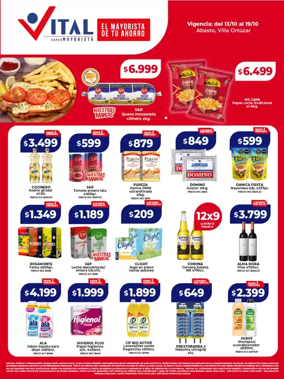 Catálogo Supermayorista Vital | Ahorra ahora con nuestras ofertas | 2025-10-19T00:00:00.000Z - 2025-11-02T00:00:00.000Z