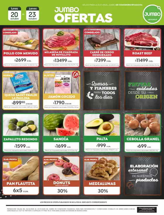 Catálogo Jumbo en Martínez | Ofertas | Comodoro | 2025-10-20T00:00:00.000Z - 2025-10-23T00:00:00.000Z