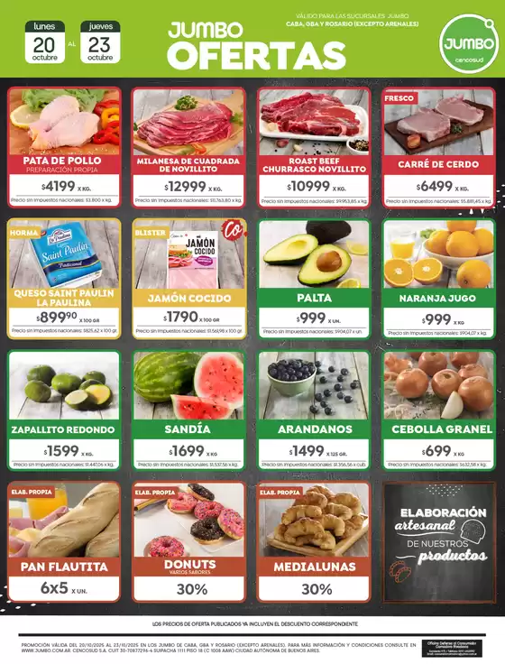 Catálogo Jumbo en Martínez | Ofertas | Bs As | 2025-10-20T00:00:00.000Z - 2025-10-23T00:00:00.000Z