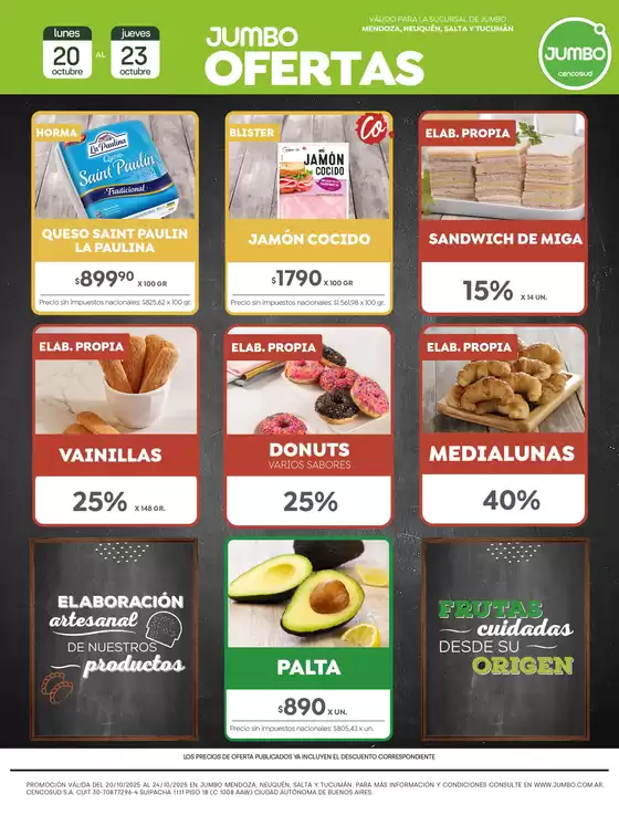 Catálogo Jumbo en Martínez | Ofertas | Interior | 2025-10-20T00:00:00.000Z - 2025-10-23T00:00:00.000Z