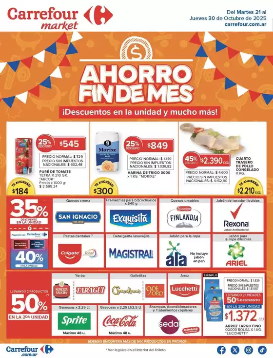 Carrefour Market 21 Octubre