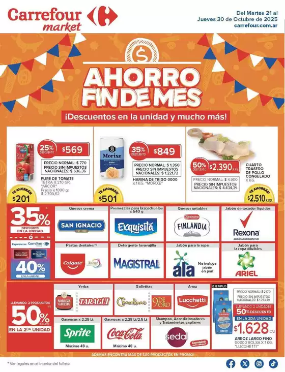Carrefour Market 21 Octubre
