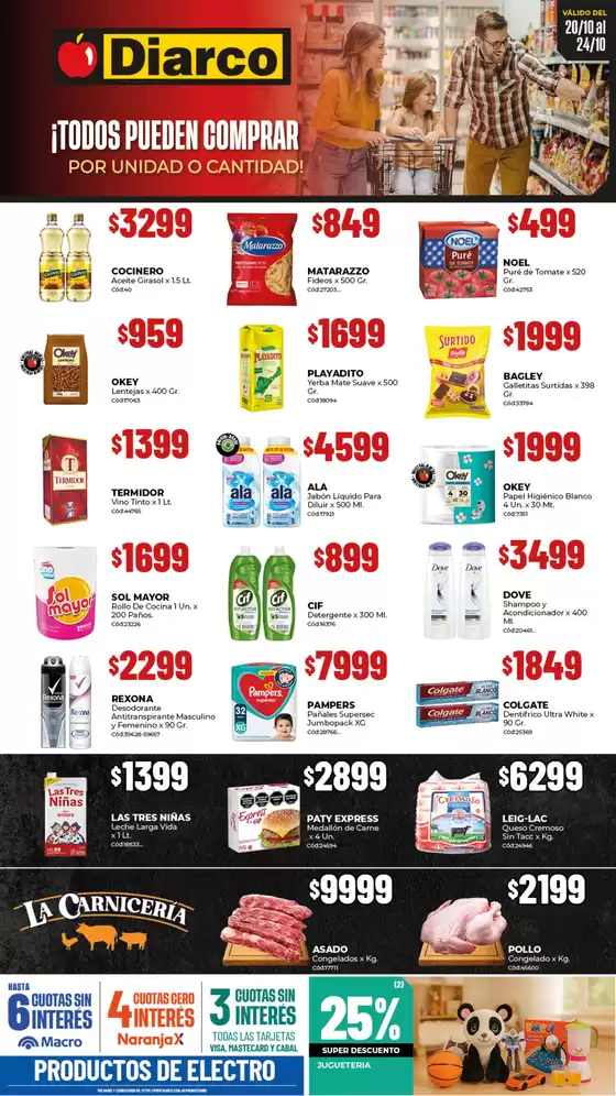 Catálogo Diarco | OFERTAS TDF | 2025-10-20T00:00:00.000Z - 2025-10-24T00:00:00.000Z