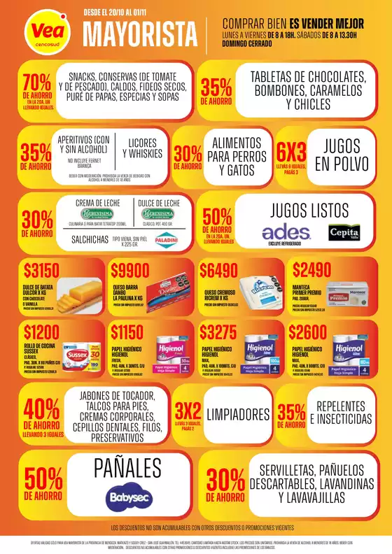 Ofertas Vea mayorista 