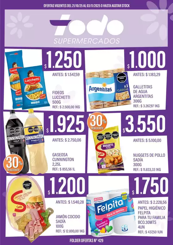 Catálogo Supermercados Todo | PDF para WEB 429 | 2025-10-22T00:00:00.000Z - 2025-11-05T00:00:00.000Z