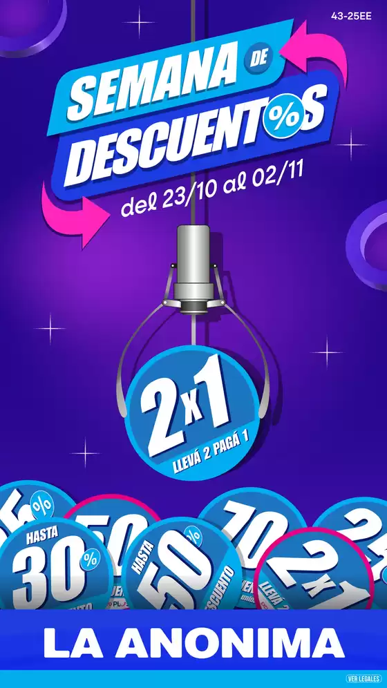 Catálogo La Anonima en Rafaela | Semana de descuentos | 2025-10-23T00:00:00.000Z - 2025-11-06T00:00:00.000Z
