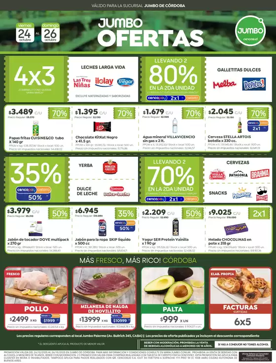 Catálogo Jumbo | Ofertas | Córdoba | 2025-10-23T00:00:00.000Z - 2025-10-26T00:00:00.000Z