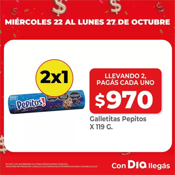 Catálogo Supermercados DIA en Recoleta | Nuestras mejores gangas | 2025-10-24T00:00:00.000Z - 2025-11-07T00:00:00.000Z