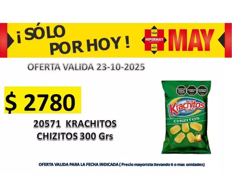 Catálogo Hiper May en Rosario | Ofertas principales para todos los cazadores de gangas | 2025-10-24T00:00:00.000Z - 2025-11-07T00:00:00.000Z
