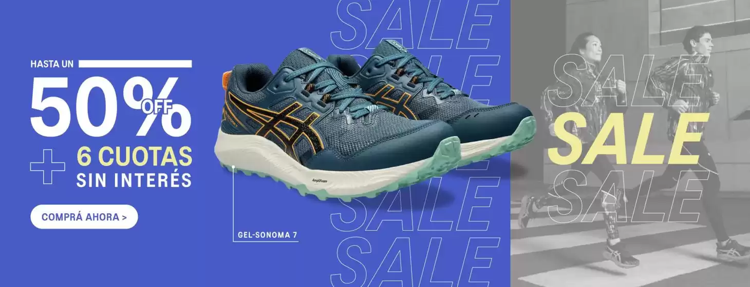 Catálogo Asics | Sale hasta 50% OFF | 2025-10-24T00:00:00.000Z - 2025-10-31T00:00:00.000Z