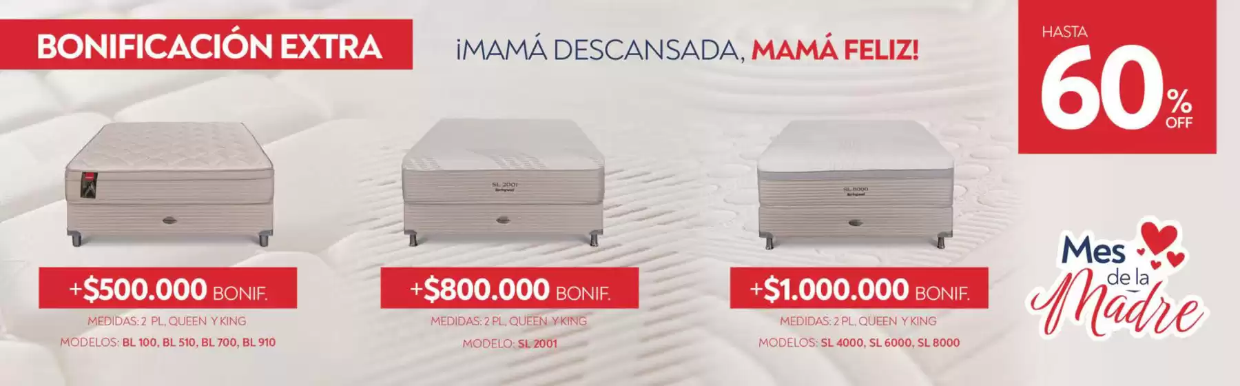 Hasta 60% off
