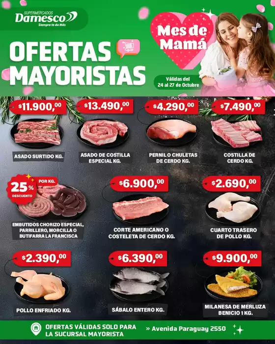 Catálogo Supermercados Damesco | Excelente oferta para todos los clientes | 2025-10-25T00:00:00.000Z - 2025-11-08T00:00:00.000Z