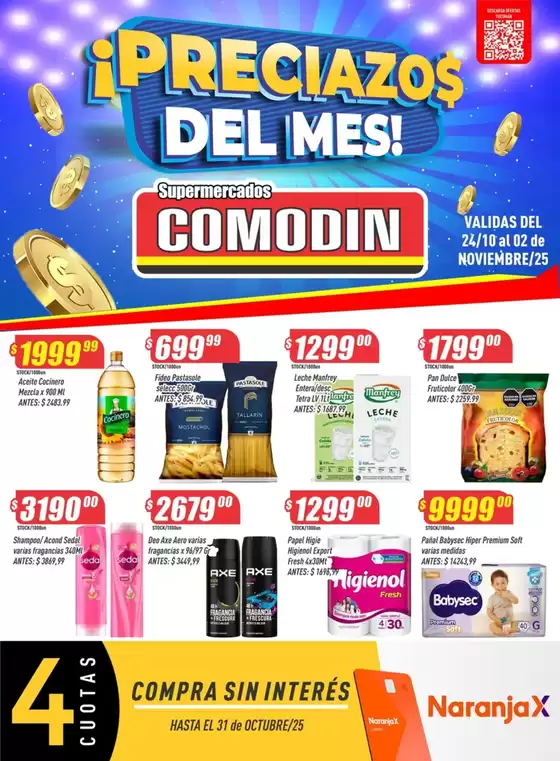 Catálogo Supermercados Comodin | Nuevas ofertas para descubrir | 2025-10-25T00:00:00.000Z - 2025-11-08T00:00:00.000Z