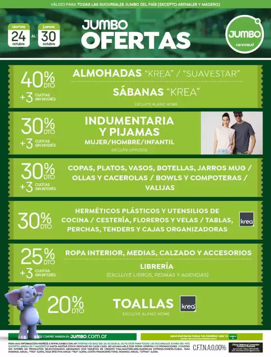 Catálogo Jumbo | Oferta | T. Libre & Textil  | 2025-10-24T00:00:00.000Z - 2025-10-30T00:00:00.000Z