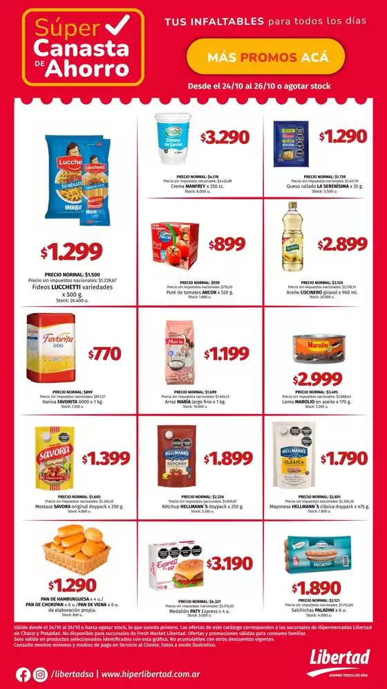 Catálogo Hiper Libertad | Ofertas especiales para ti | 2025-10-25T00:00:00.000Z - 2025-11-08T00:00:00.000Z