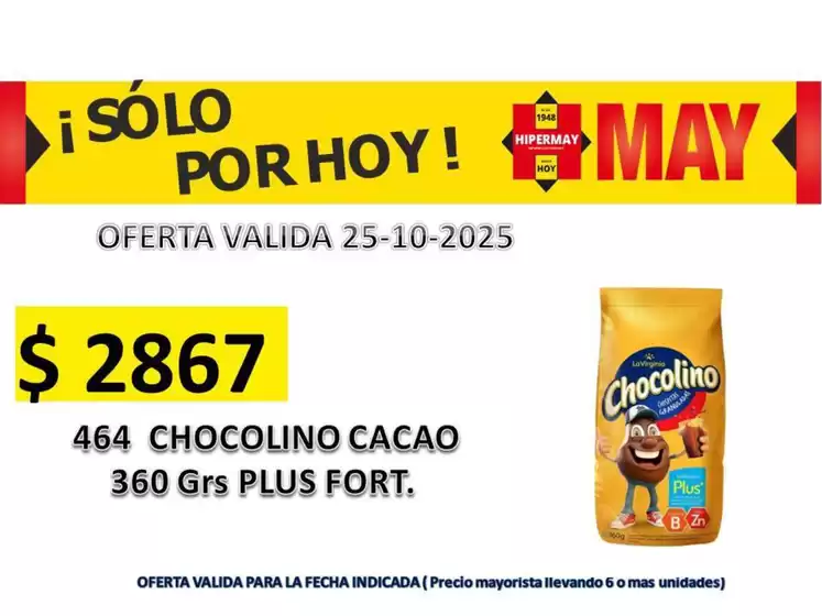 Catálogo Hiper May en Avellaneda (Buenos Aires) | Nuestras mejores ofertas para ti | 2025-10-26T00:00:00.000Z - 2025-11-09T00:00:00.000Z