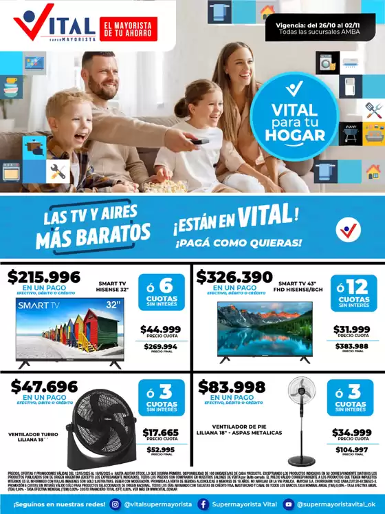 Catálogo Supermayorista Vital | Ofertas especiales atractivas para todos | 2025-10-27T00:00:00.000Z - 2025-11-10T00:00:00.000Z