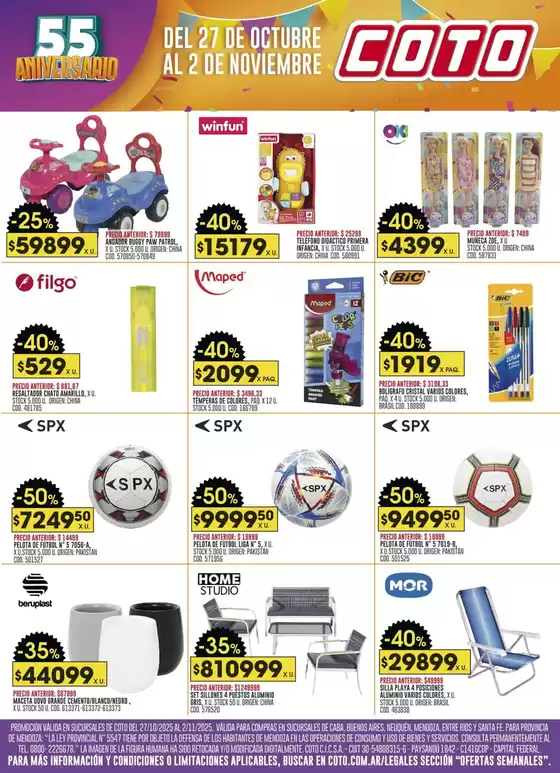 Catálogo Coto en Adrogué | Coto Afiche Web Ofertas Hogar | 2025-10-27T00:00:00.000Z - 2025-11-10T00:00:00.000Z