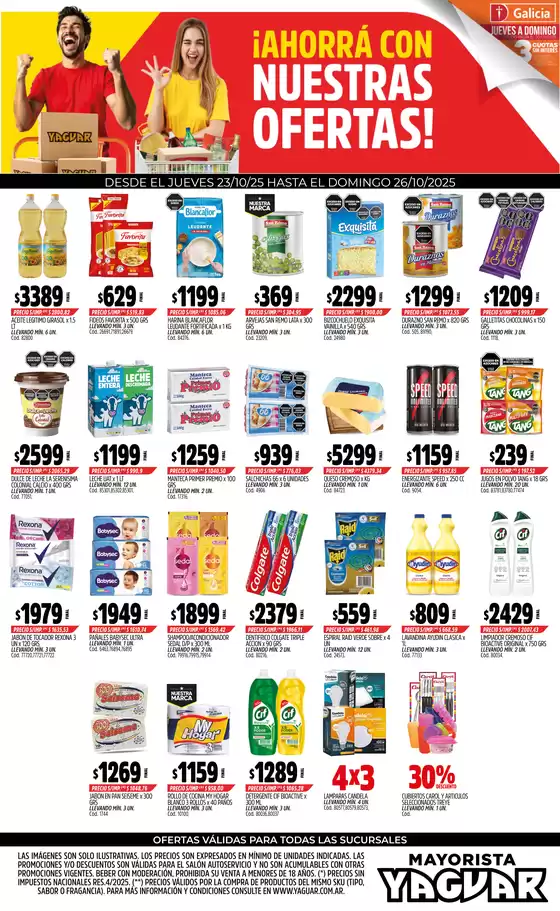 Catálogo Supermercados Yaguar | Ofertas y promociones actuales | 2025-10-27T00:00:00.000Z - 2025-11-10T00:00:00.000Z