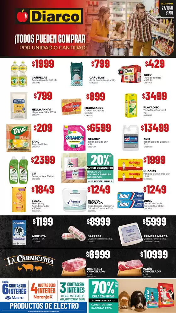 Catálogo Diarco | OFERTAS TDF | 2025-10-27T00:00:00.000Z - 2025-10-31T00:00:00.000Z