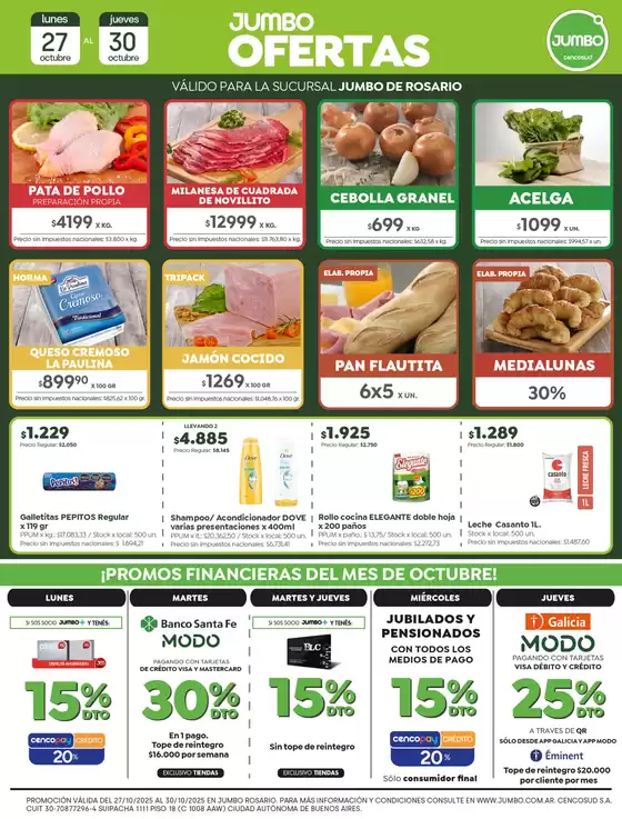 Catálogo Jumbo | Ofertas | Rosario | 2025-10-27T00:00:00.000Z - 2025-10-30T00:00:00.000Z