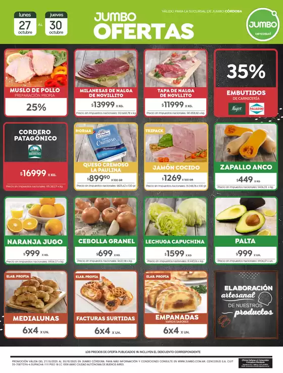 Catálogo Jumbo | Ofertas | Comodoro | 2025-10-27T00:00:00.000Z - 2025-10-30T00:00:00.000Z