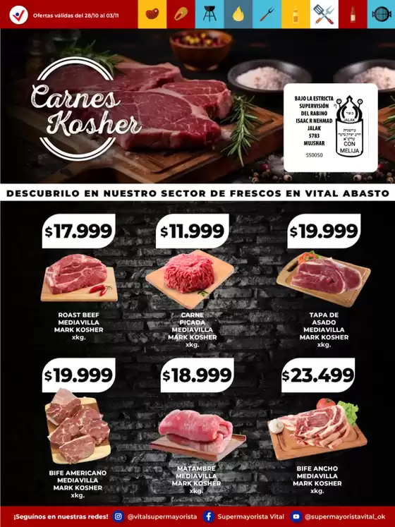 Catálogo Supermayorista Vital | Descubre ofertas atractivas | 2025-10-28T00:00:00.000Z - 2025-11-11T00:00:00.000Z