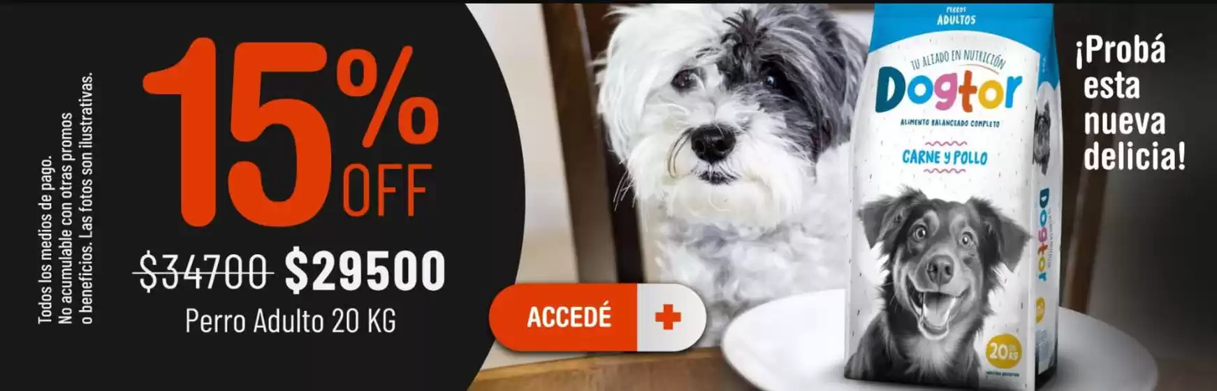 Promoción de Tienda de Mascotas en Bariloche