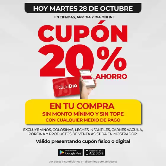 Catálogo Supermercados DIA en Recoleta | Gangas y ofertas actuales | 2025-10-29T00:00:00.000Z - 2025-11-12T00:00:00.000Z