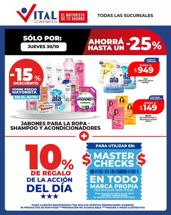 Catálogo Supermayorista Vital en Buenos Aires | Solo por  | 2025-10-30T00:00:00.000Z - 2025-11-13T00:00:00.000Z