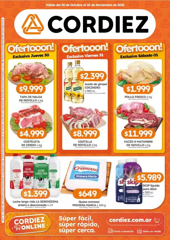Ofertas Cordiez