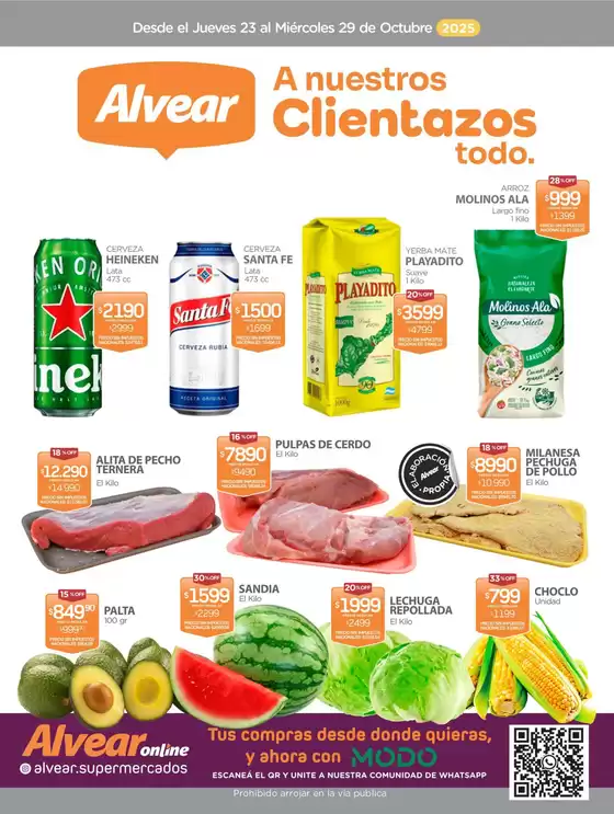 Excelente oferta para todos los clientes