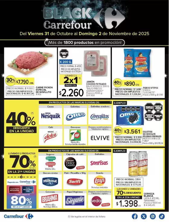Catálogo Carrefour en Río Grande | Carrefour Hiper 31 Octubre | 2025-10-31T00:00:00.000Z - 2025-11-03T00:00:00.000Z