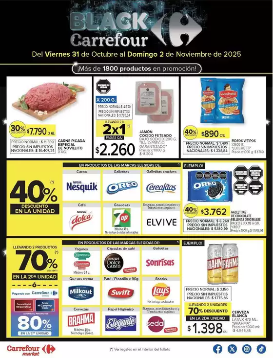 Carrefour Market 31 Octubre