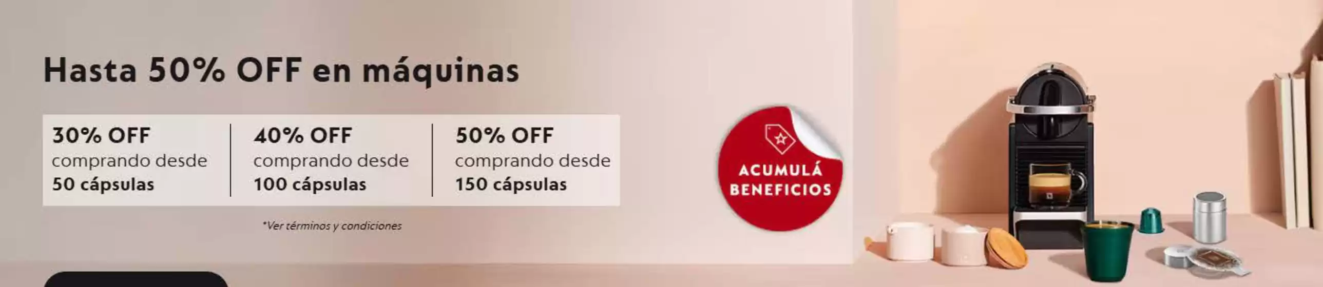 Catálogo Nespresso en Mendoza | Promoción! Hasta 50% off | 2025-10-30T00:00:00.000Z - 2025-11-12T00:00:00.000Z
