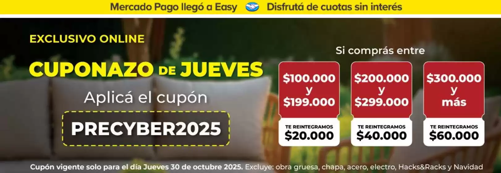 Catálogo Easy | Sólo por hoy! | 2025-10-30T00:00:00.000Z - 2025-10-30T00:00:00.000Z