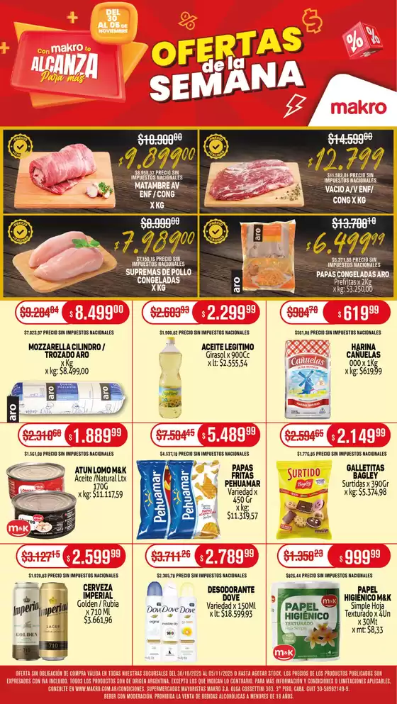 Ofertas semanales
