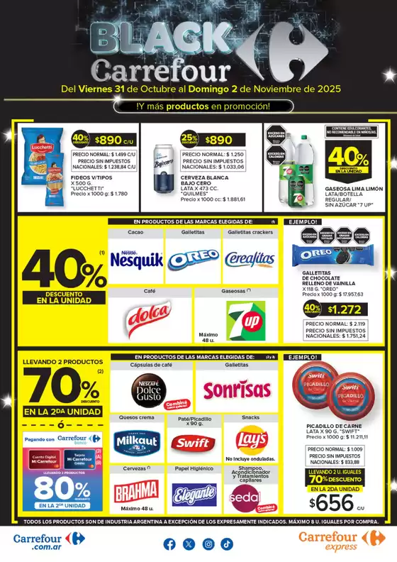 Catálogo Carrefour Express | Carrefour Express 31 Octubre | 2025-10-31T00:00:00.000Z - 2025-11-03T00:00:00.000Z